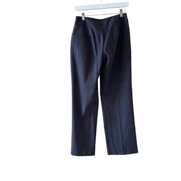 Jones New York Suit Striped Lined Stylish Professional Career Office Women’s Bla - Picture 14 of 16